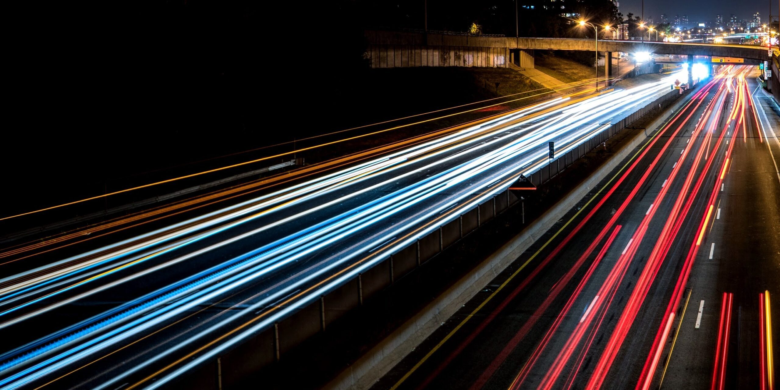 Cars going fast Cars going fast on highway